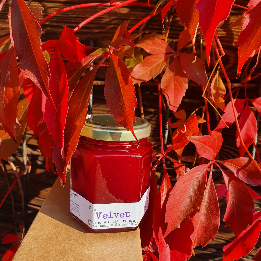Blue Velvet - Pflaumen mit Rotwein und Zimt – Lulus Leckereien